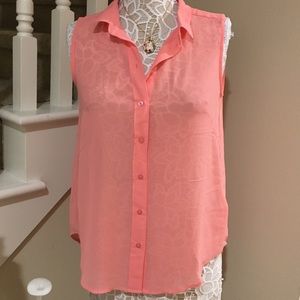 H&M sheer blouse